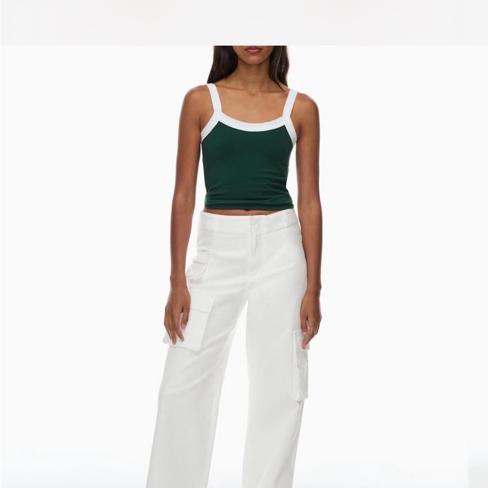 TNA White Wide Leg Pants